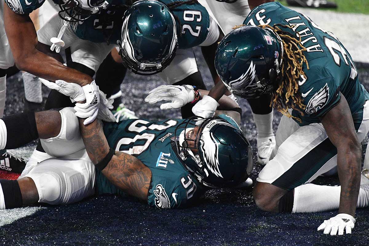 corey clement super bowl 0041