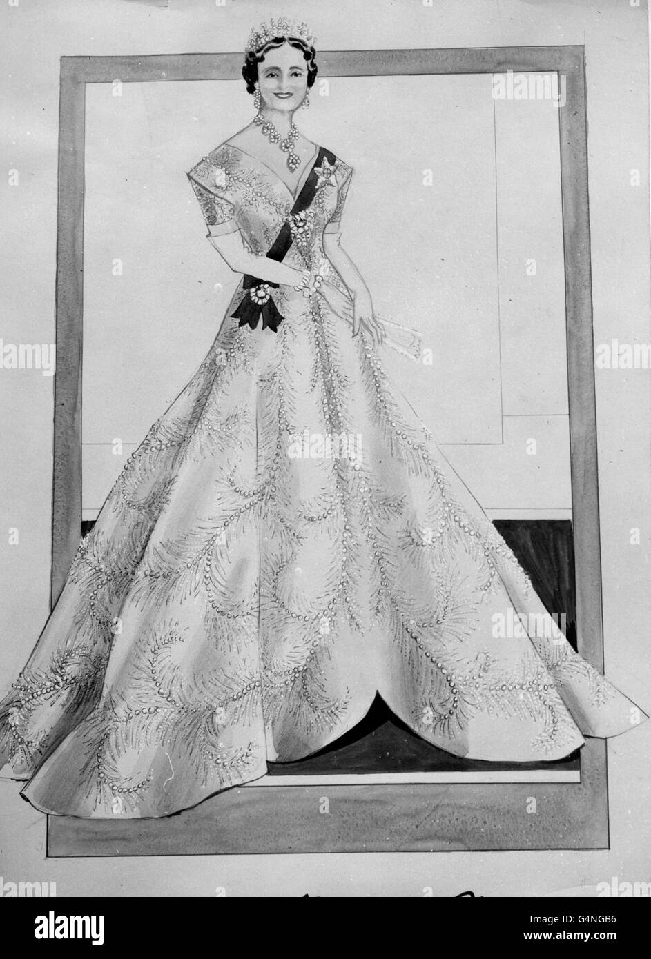 coronation gown of elizabeth ii 0035