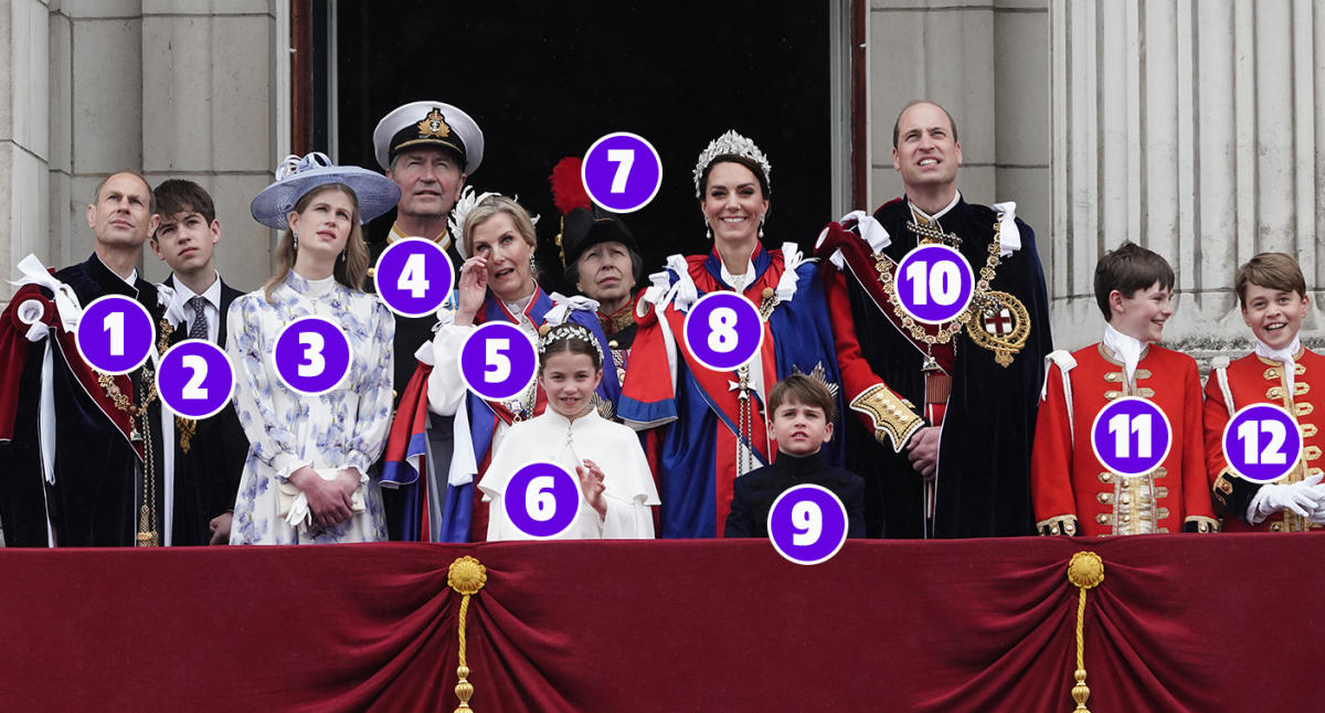 coronation photos balcony