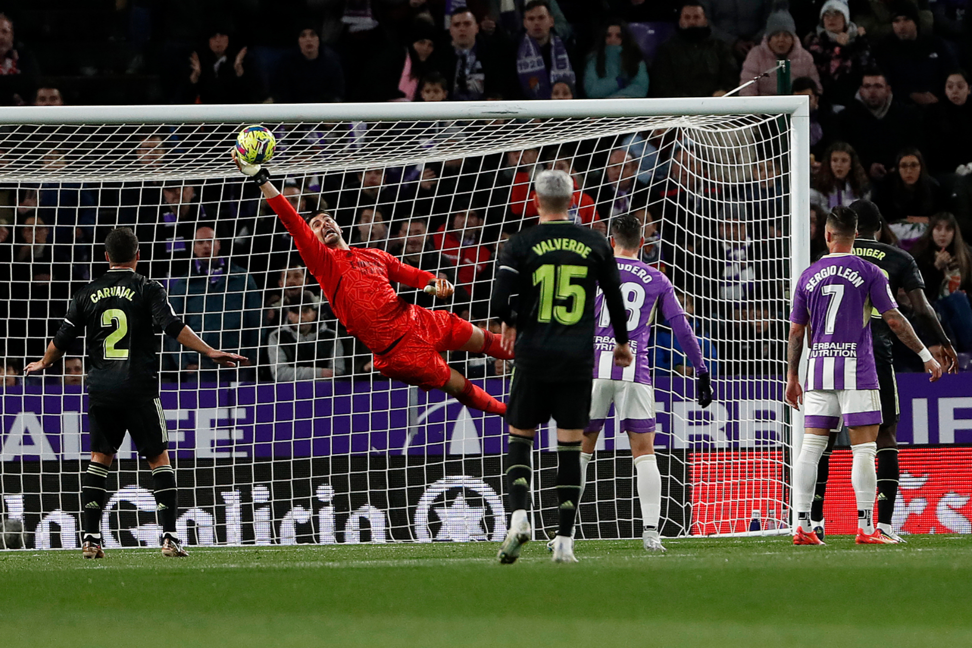 courtois save reactions