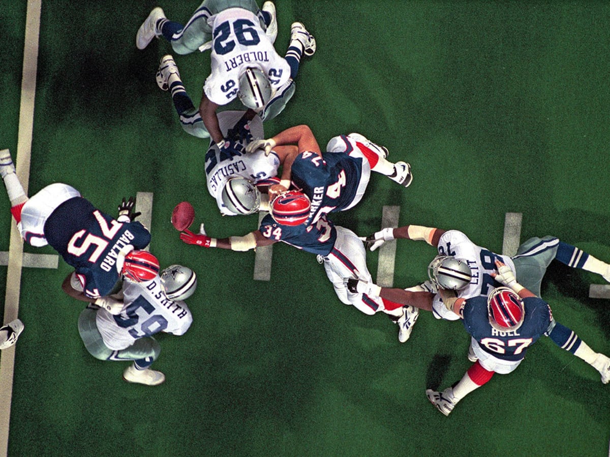 Cowboys Bills Super Bowl history