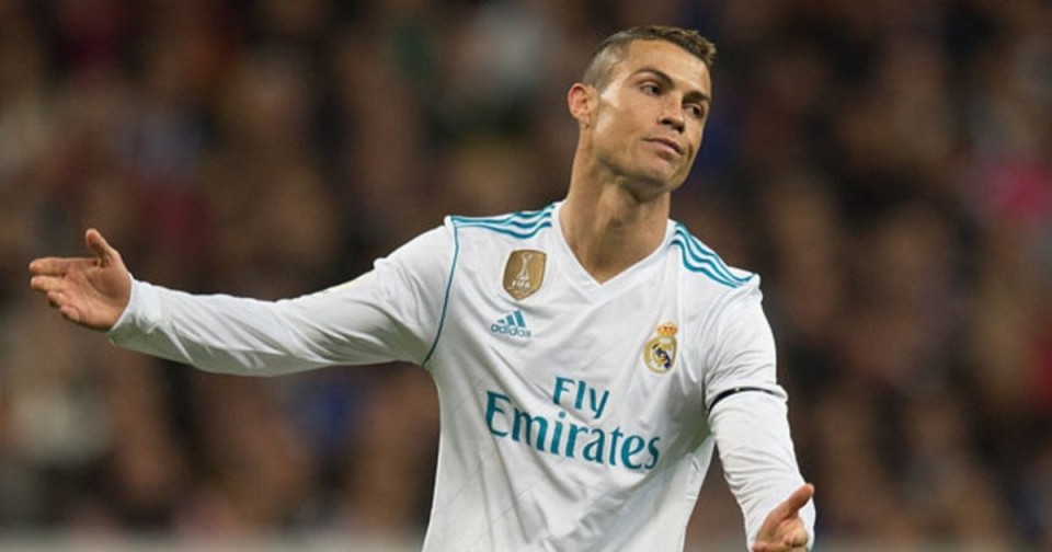 CR7 celebration Real Madrid