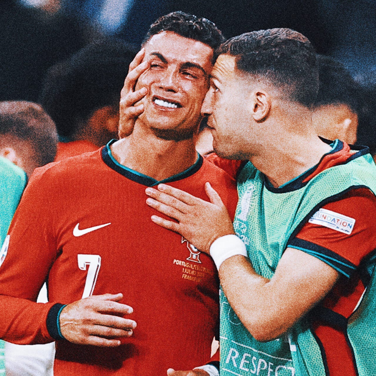 CR7 in distress
