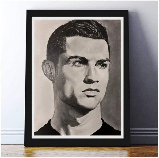 CR7 portrait