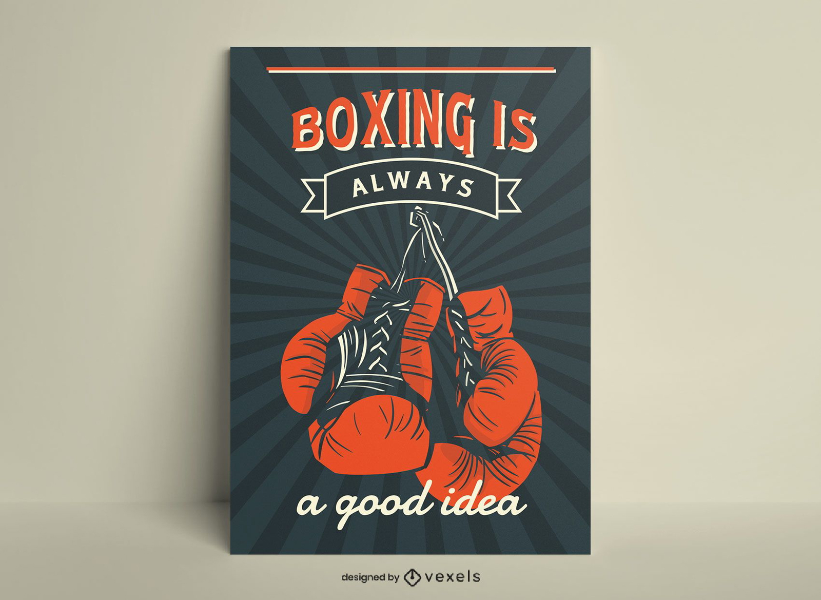 create a boxing poster 0017