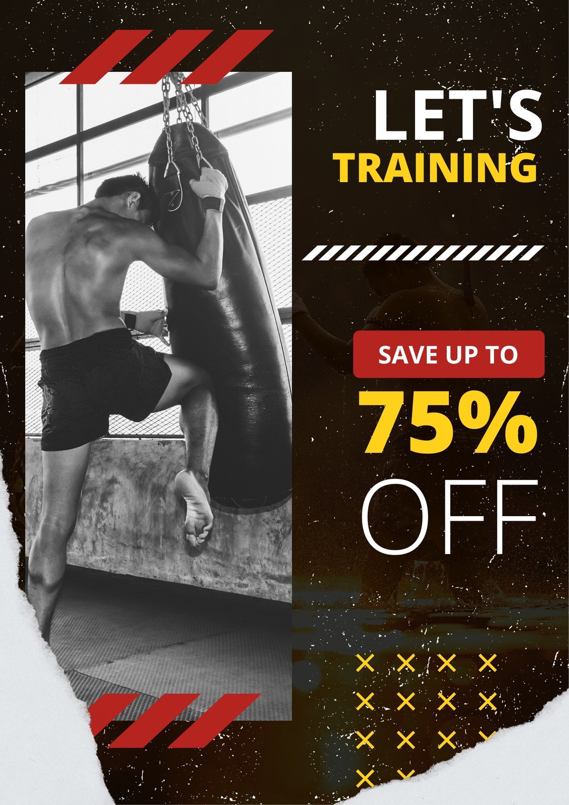 create a boxing poster 0024