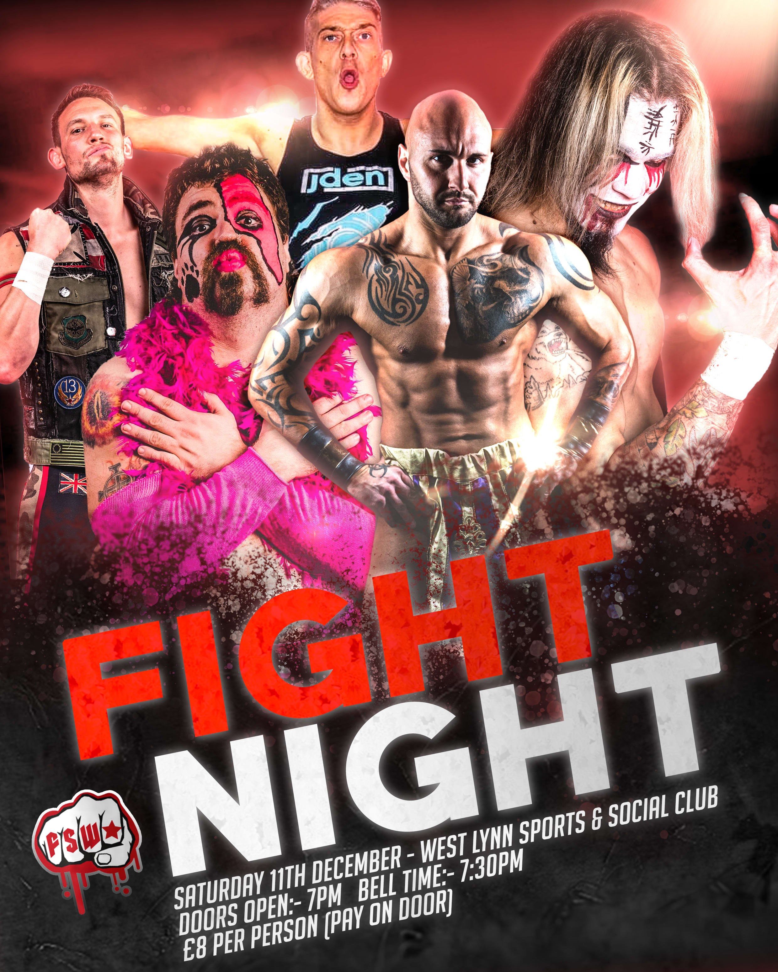 create a boxing poster 0026