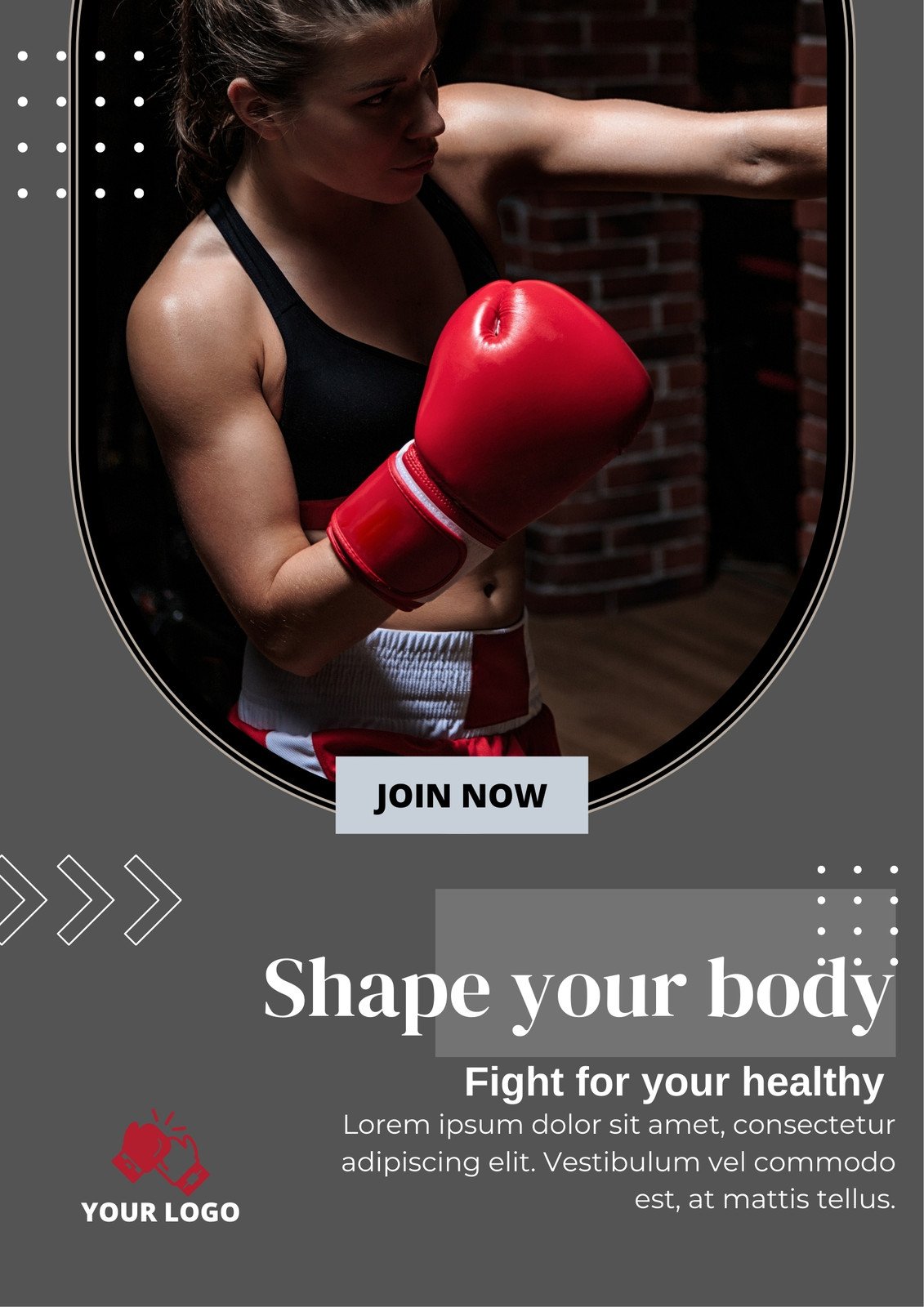 create a boxing poster 0029