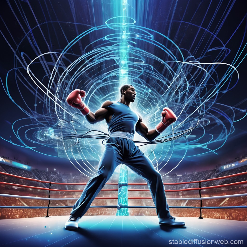 create a boxing poster 0030