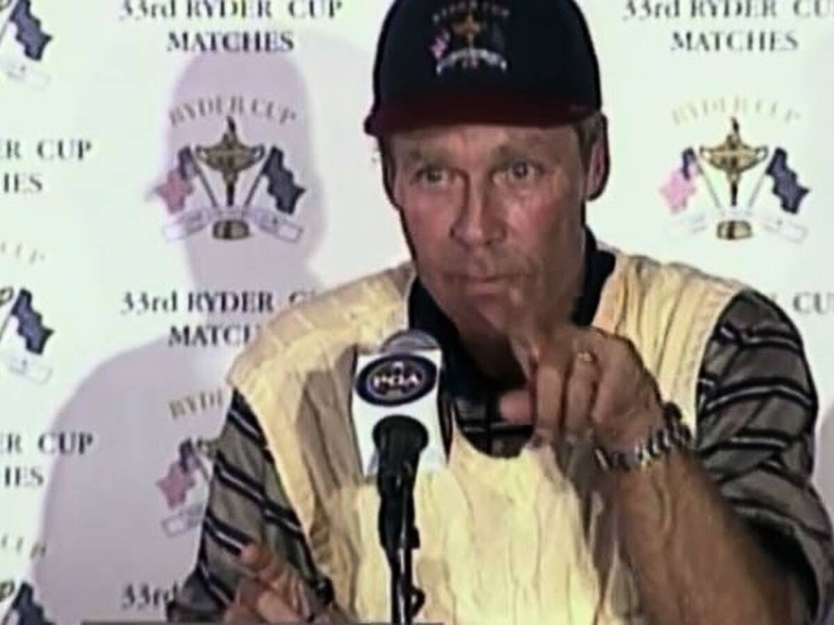 Crenshaw Ryder Cup history