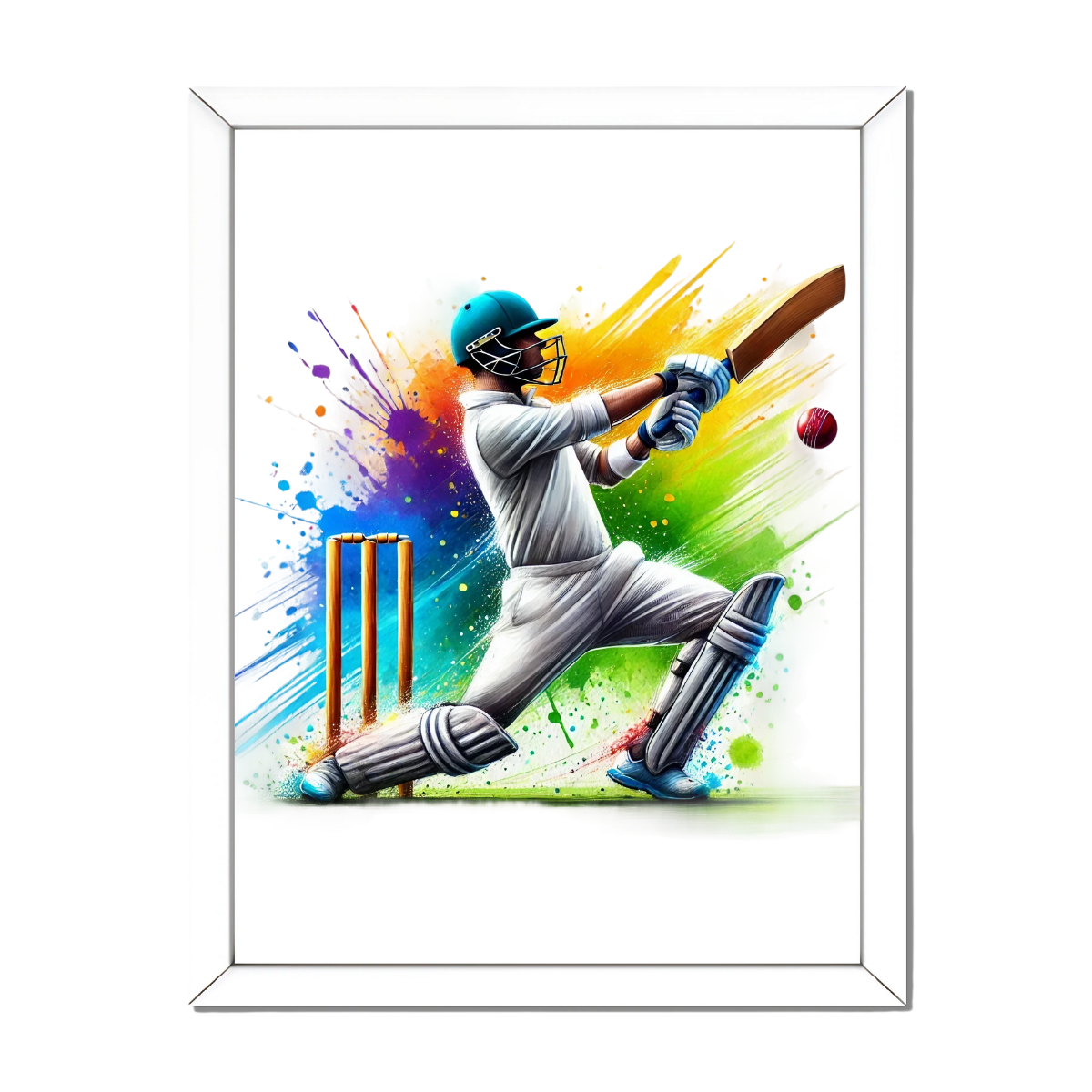 cricket player prints
