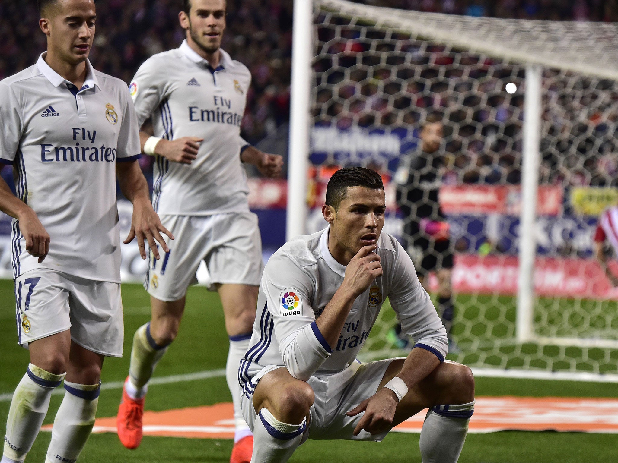 Cristiano Ronaldo signature goal celebration