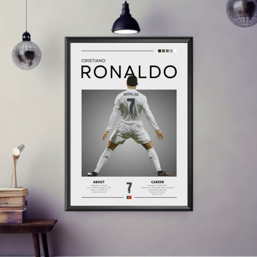 cristiano ronaldo wall decal 0069