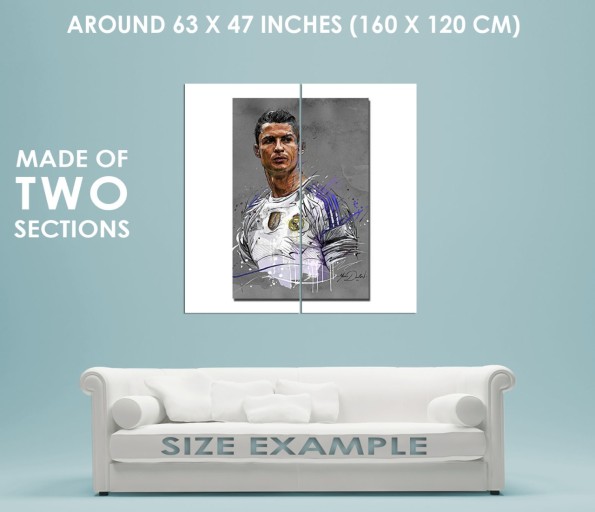cristiano ronaldo wall decal 0078