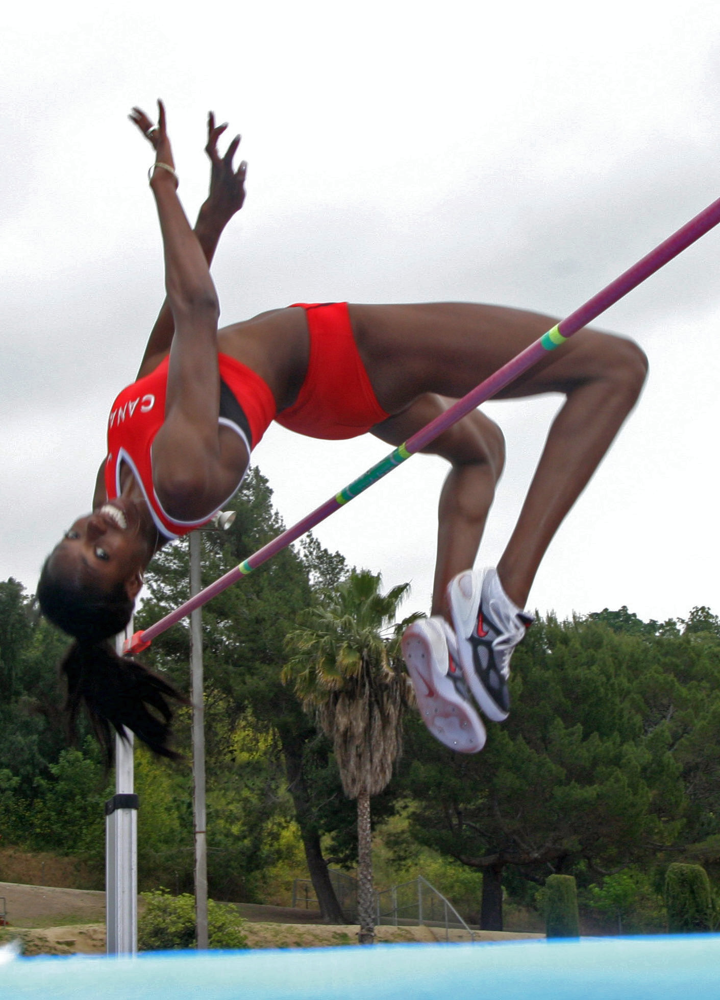 current high jump record
