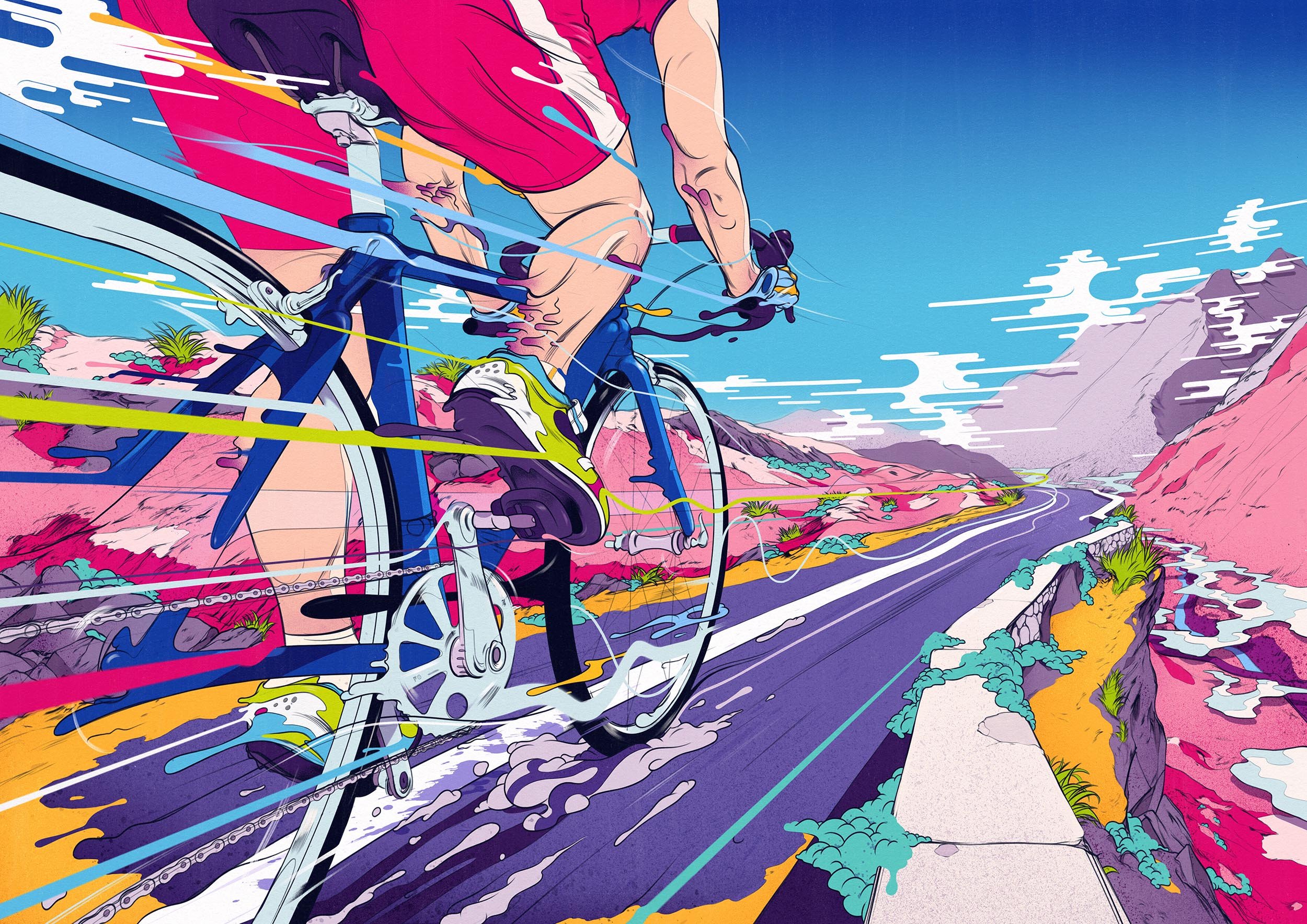 cycling art 0014