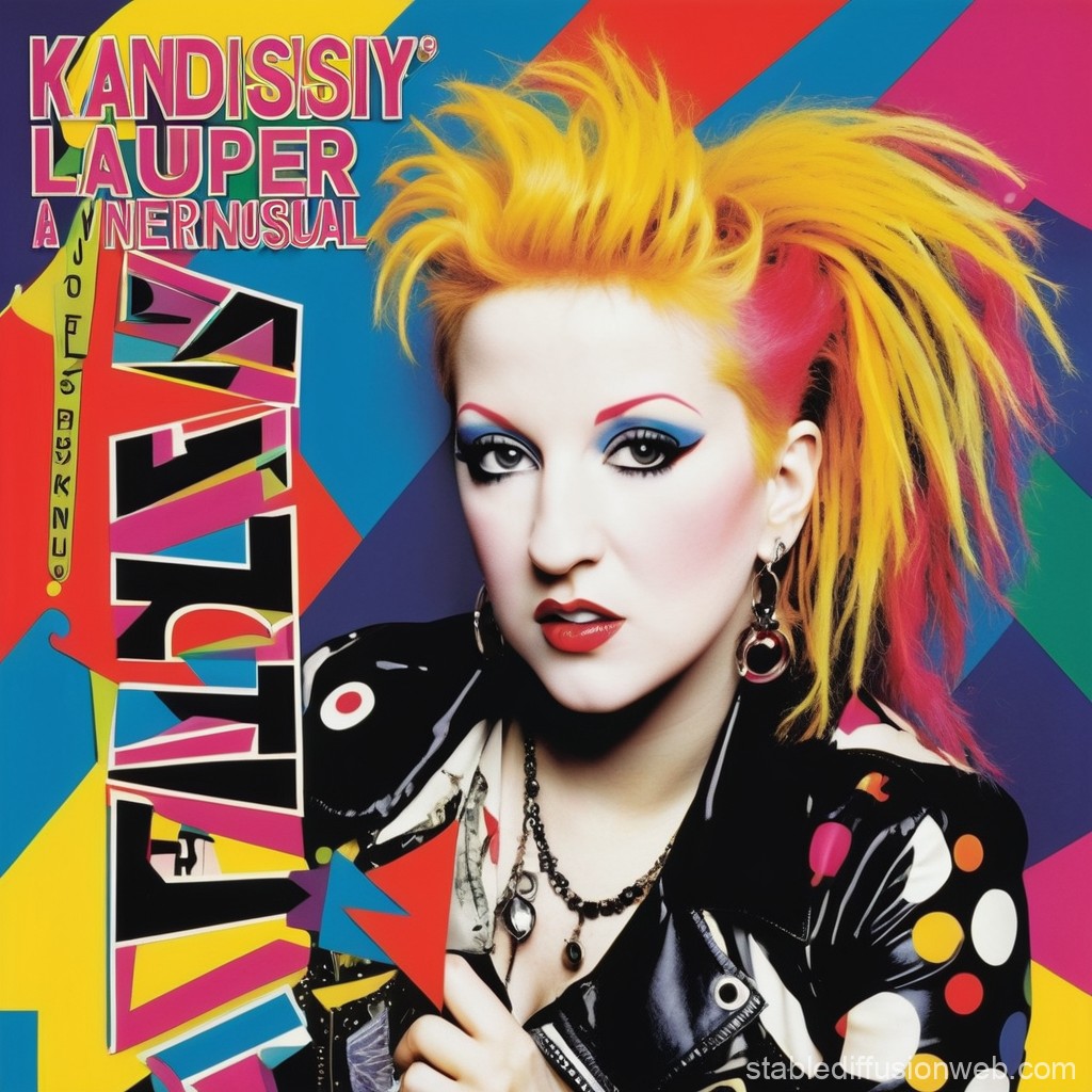 Cyndi Lauper art prints.