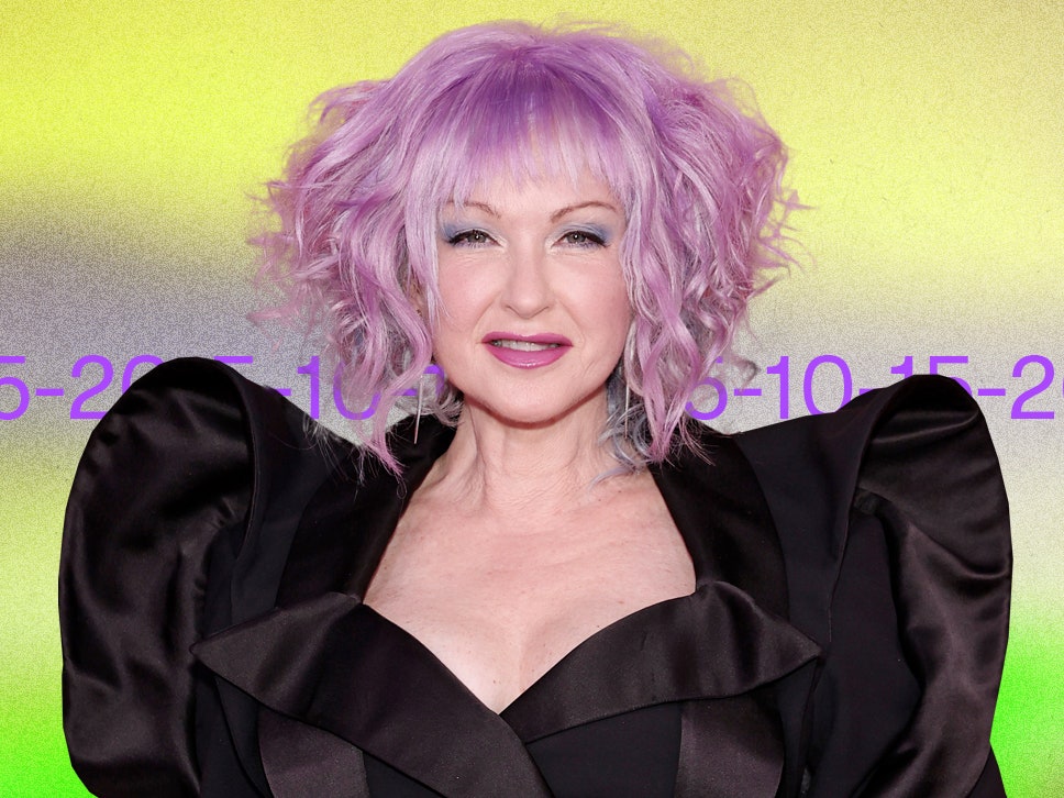Cyndi Lauper concert images
