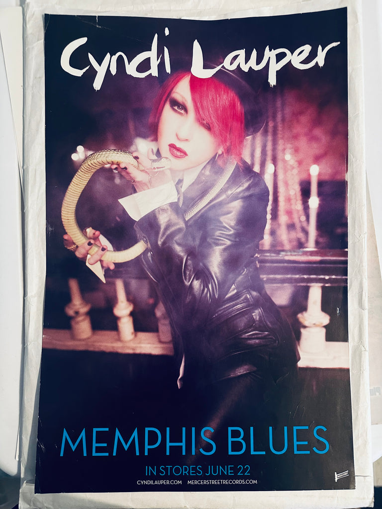 Cyndi Lauper limited edition poster