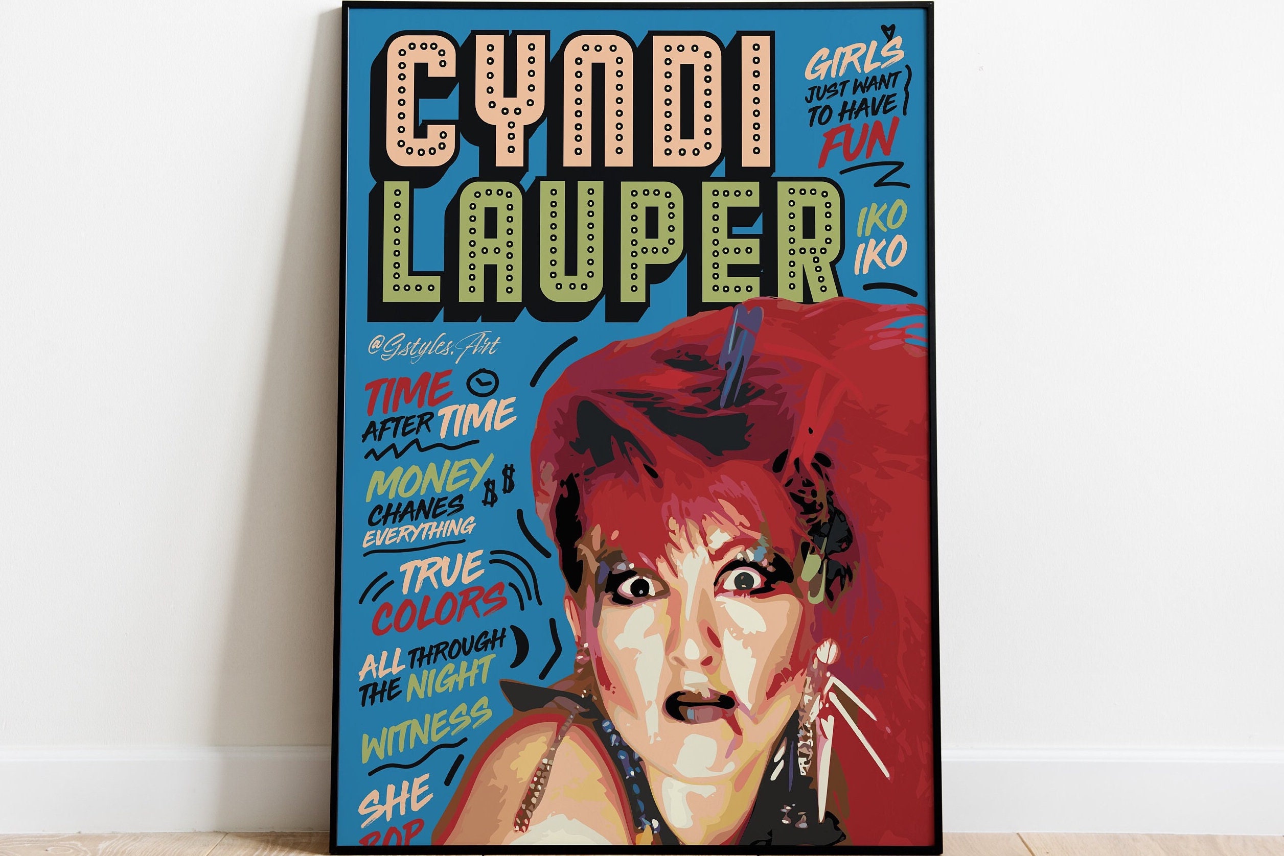 cyndi lauper poster 0025