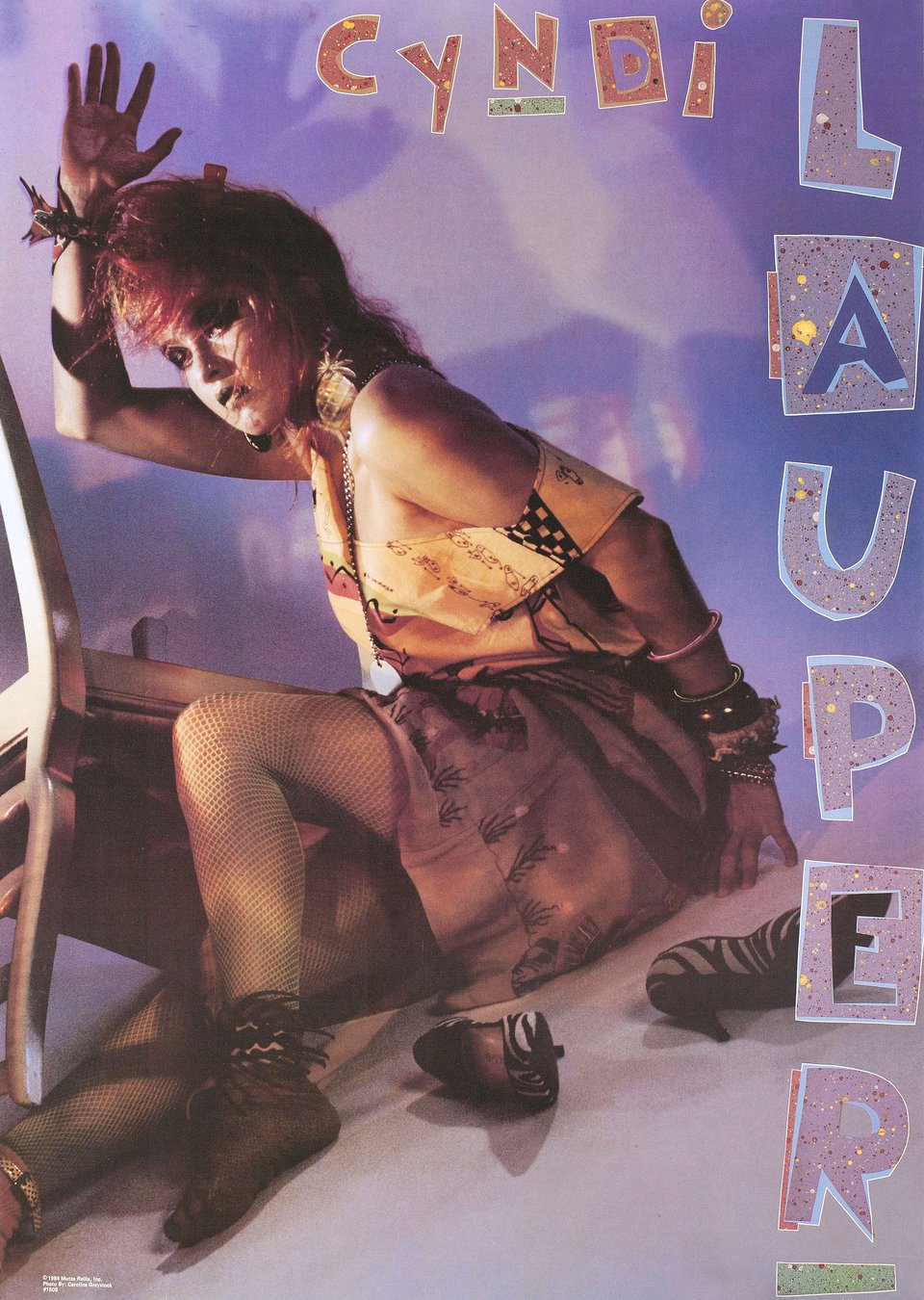 Cyndi Lauper wall art