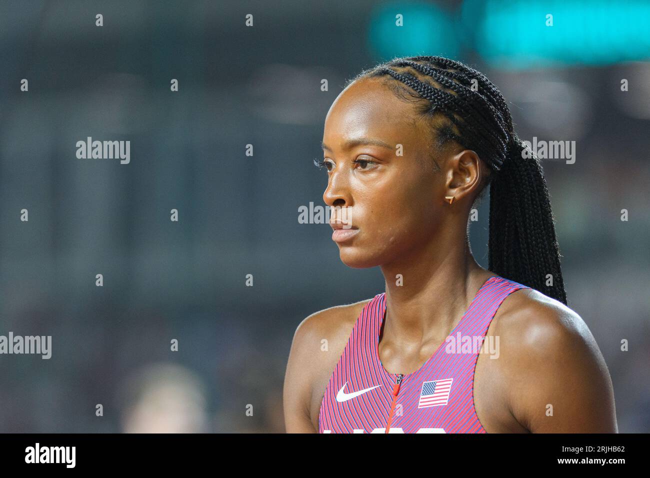 Dalilah Muhammad training routine