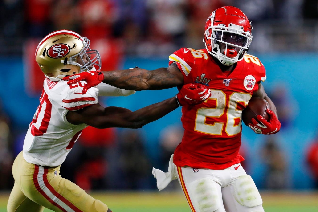 Damien Williams Super Bowl history