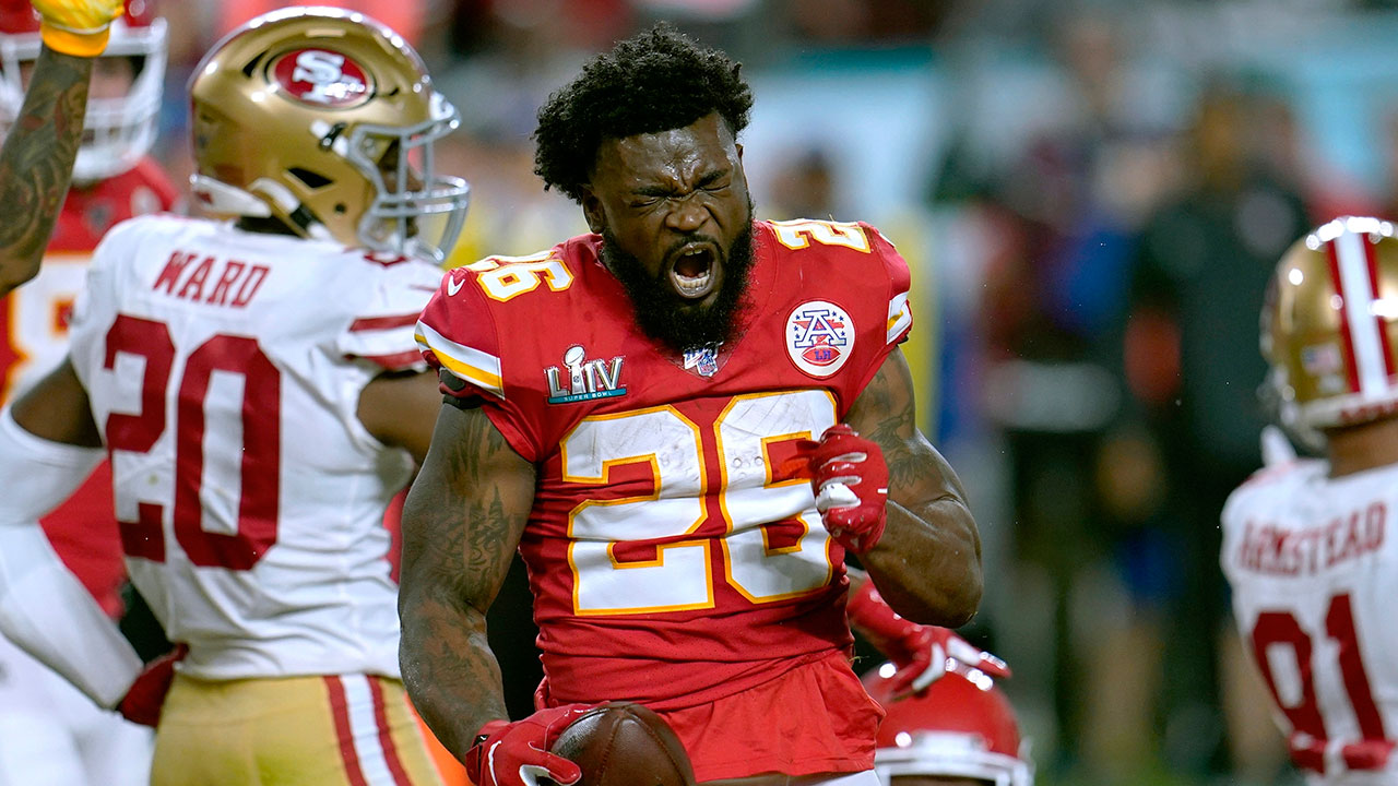 Damien Williams Super Bowl touchdowns