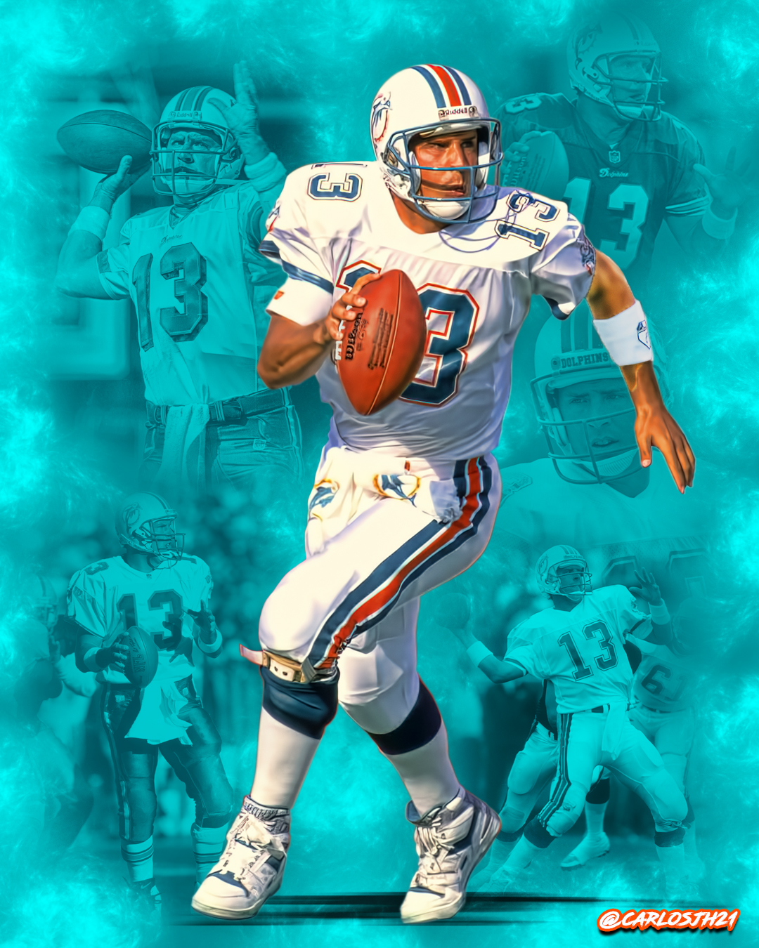 Dan Marino fantasy wallpaper