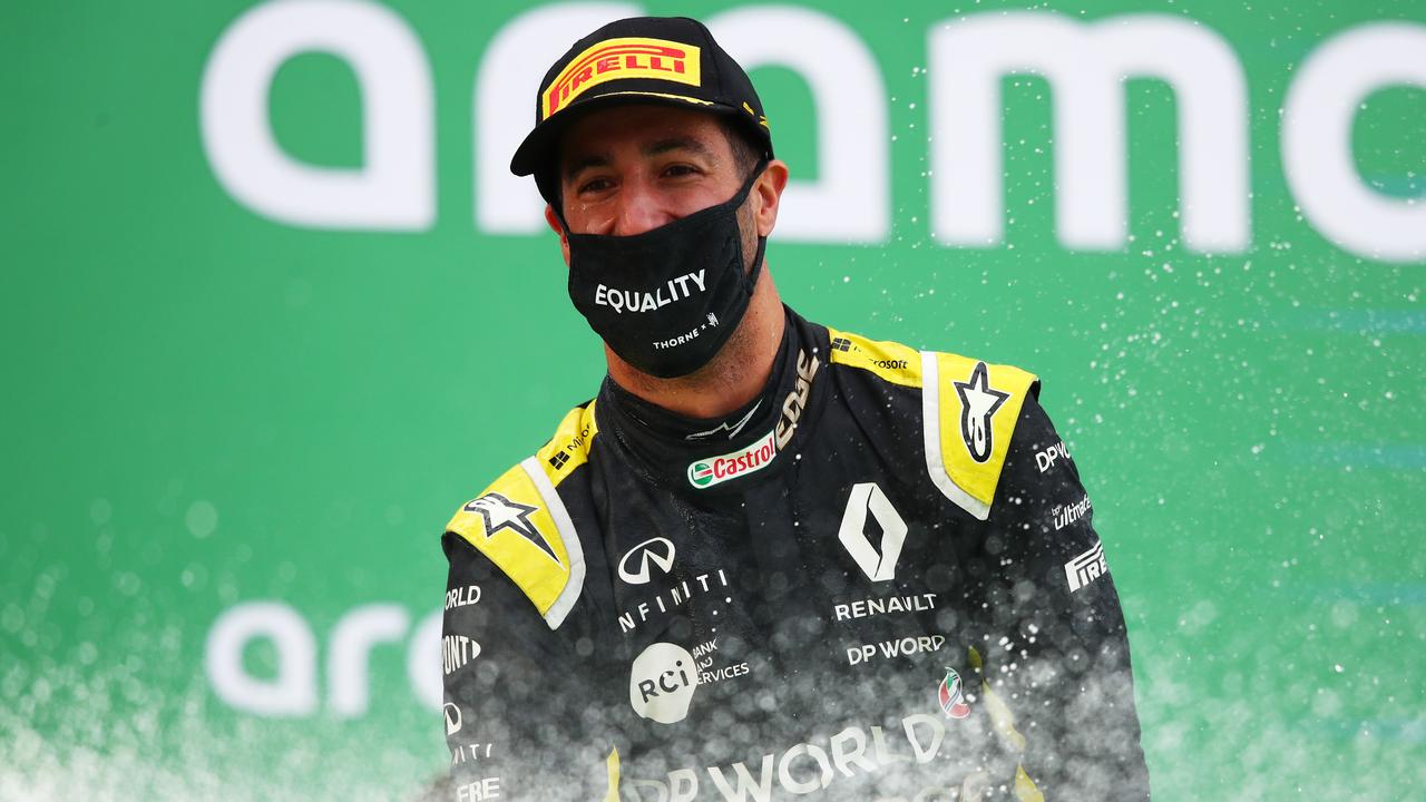 Daniel Ricciardo interviews 2020