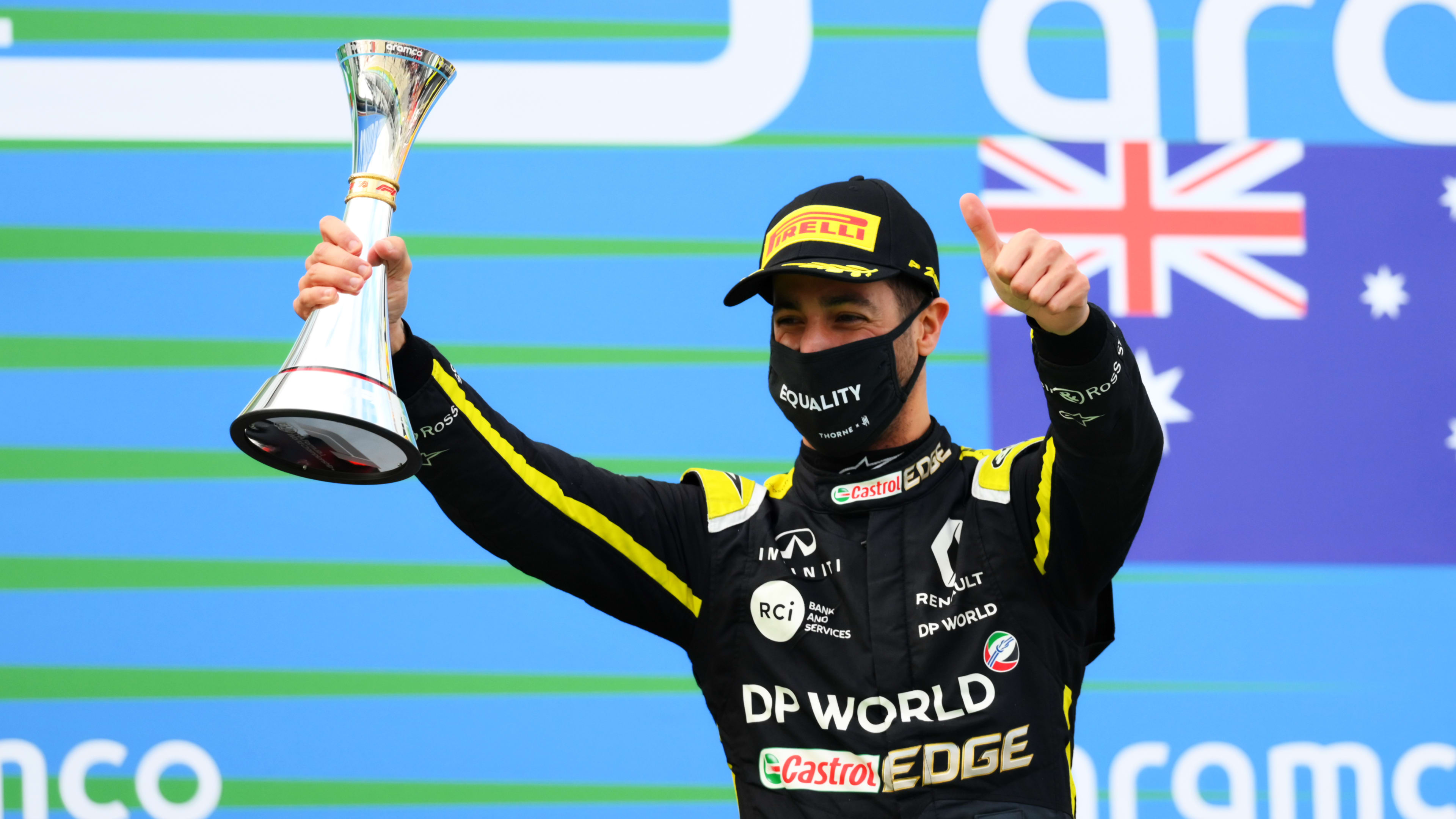 Daniel Ricciardo performance 2020