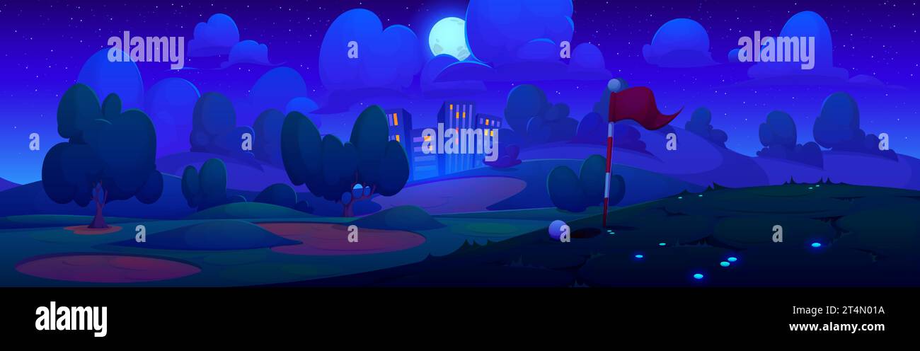 Dark golf course backgrounds 0040