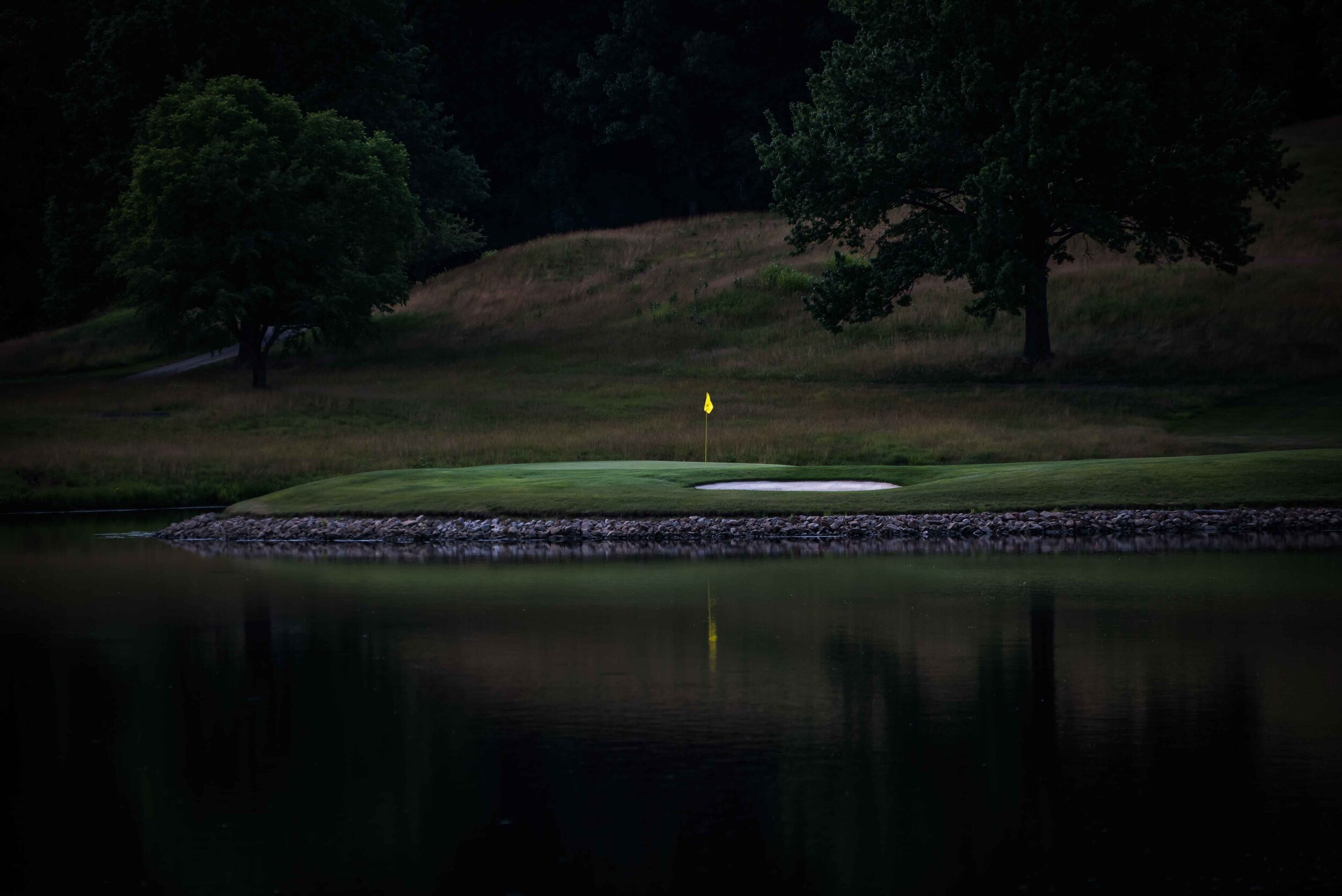 dark golf course image 0046