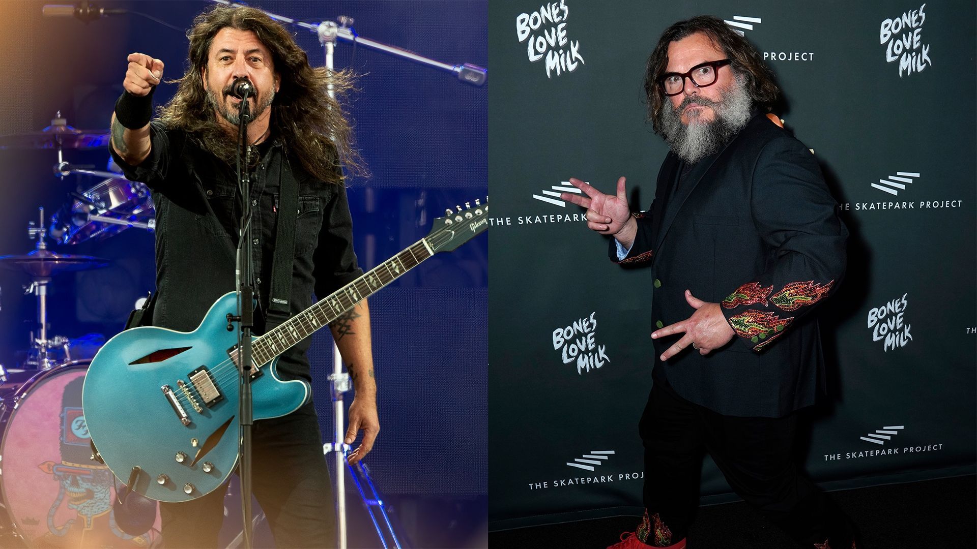 dave grohl and jack black 0035