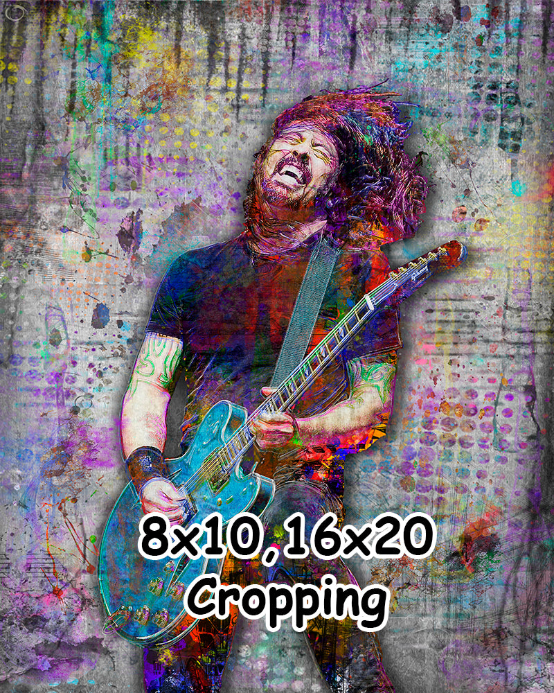 dave grohl art print