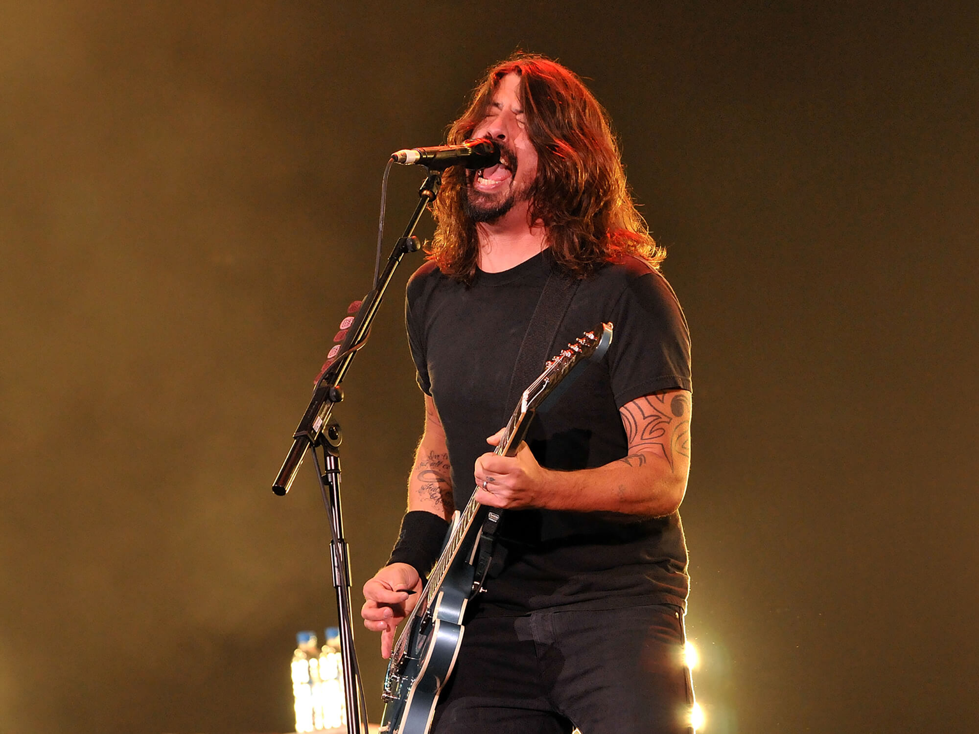 Dave Grohl behind the scenes images