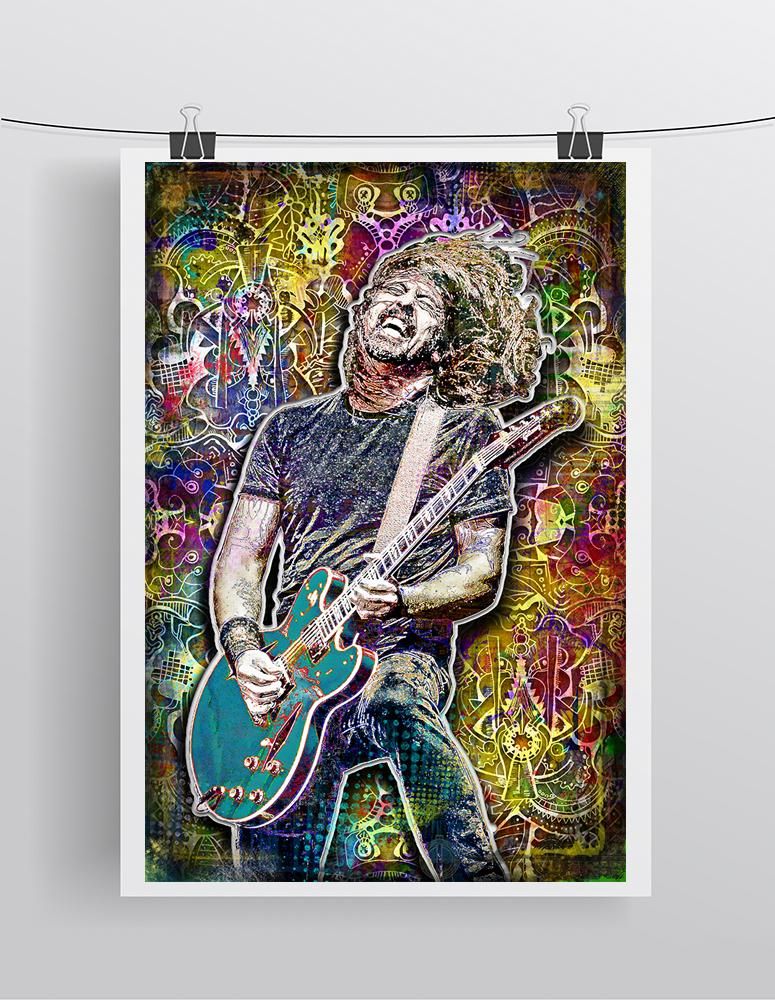 dave grohl music art.