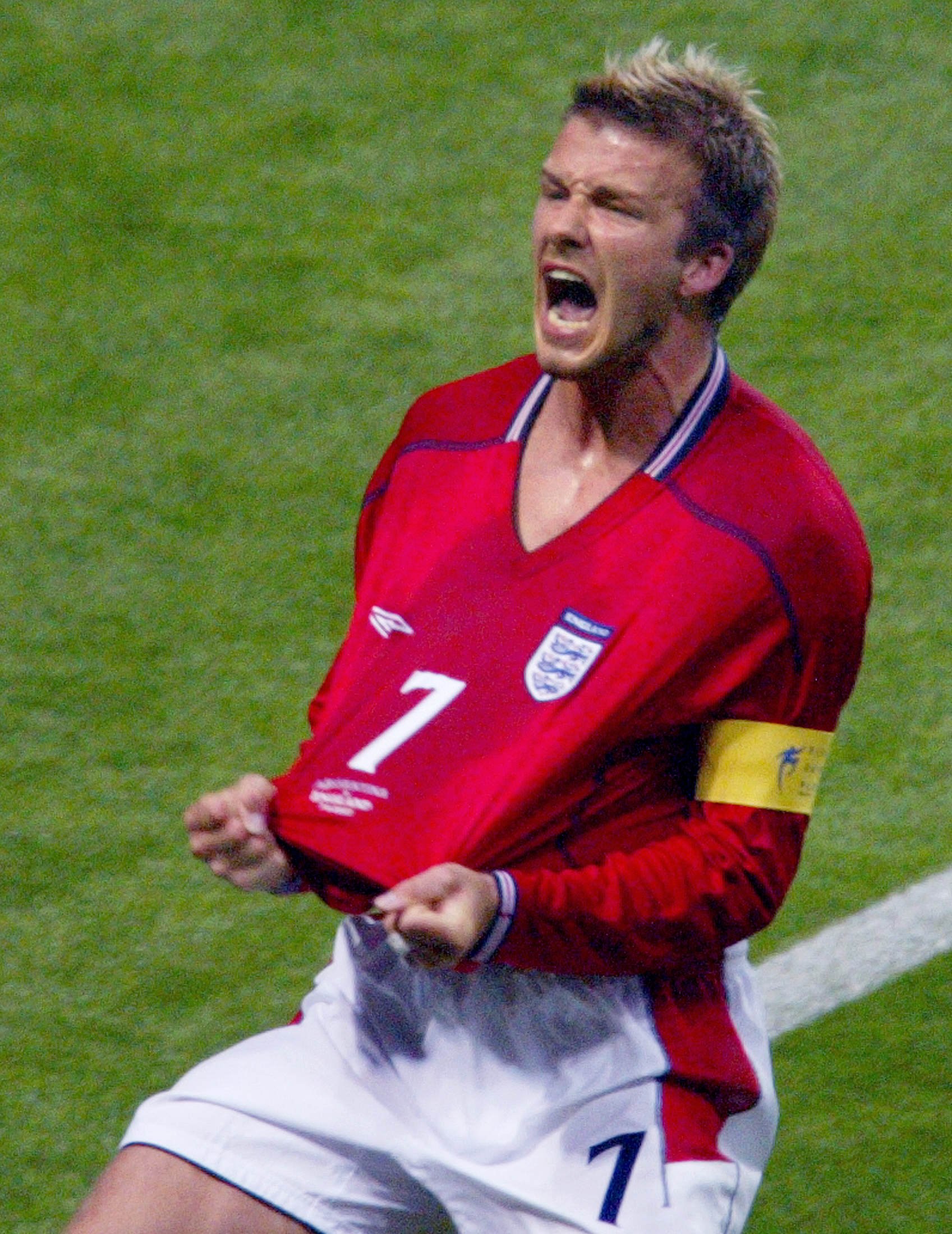 David Beckham assists 2002