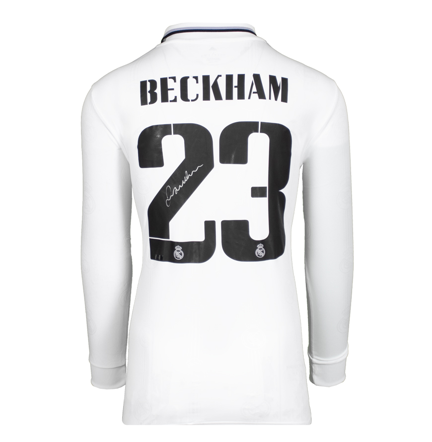david beckham autograph value