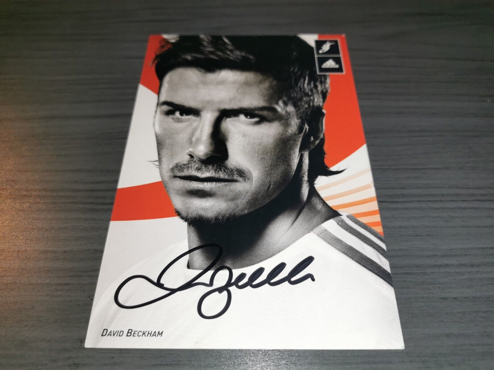 david beckham autograph