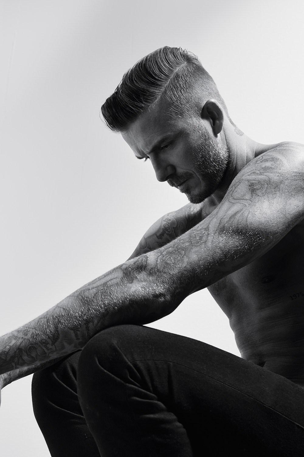 david beckham magazine cover