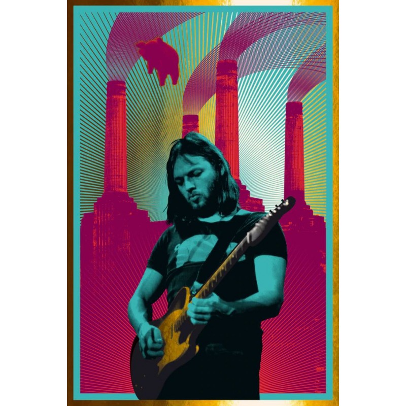 David Gilmour tour poster