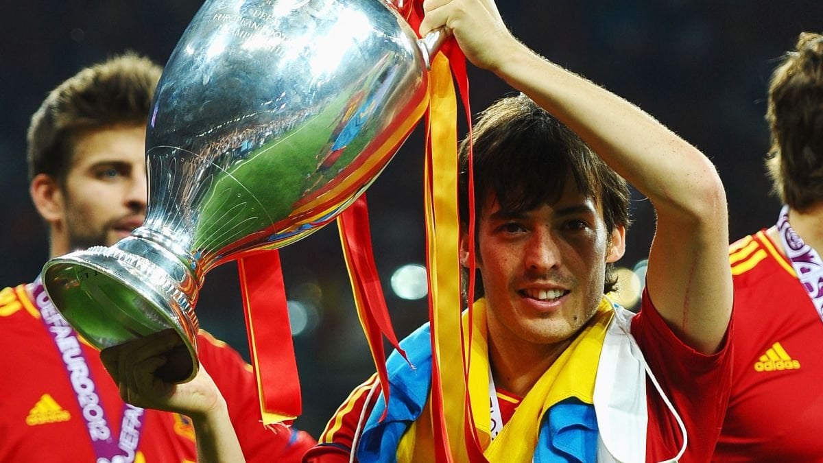 David Silva World Cup milestones.