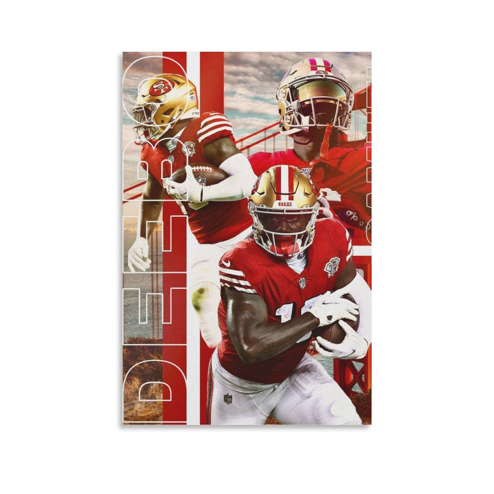 Deebo Samuel graphic poster