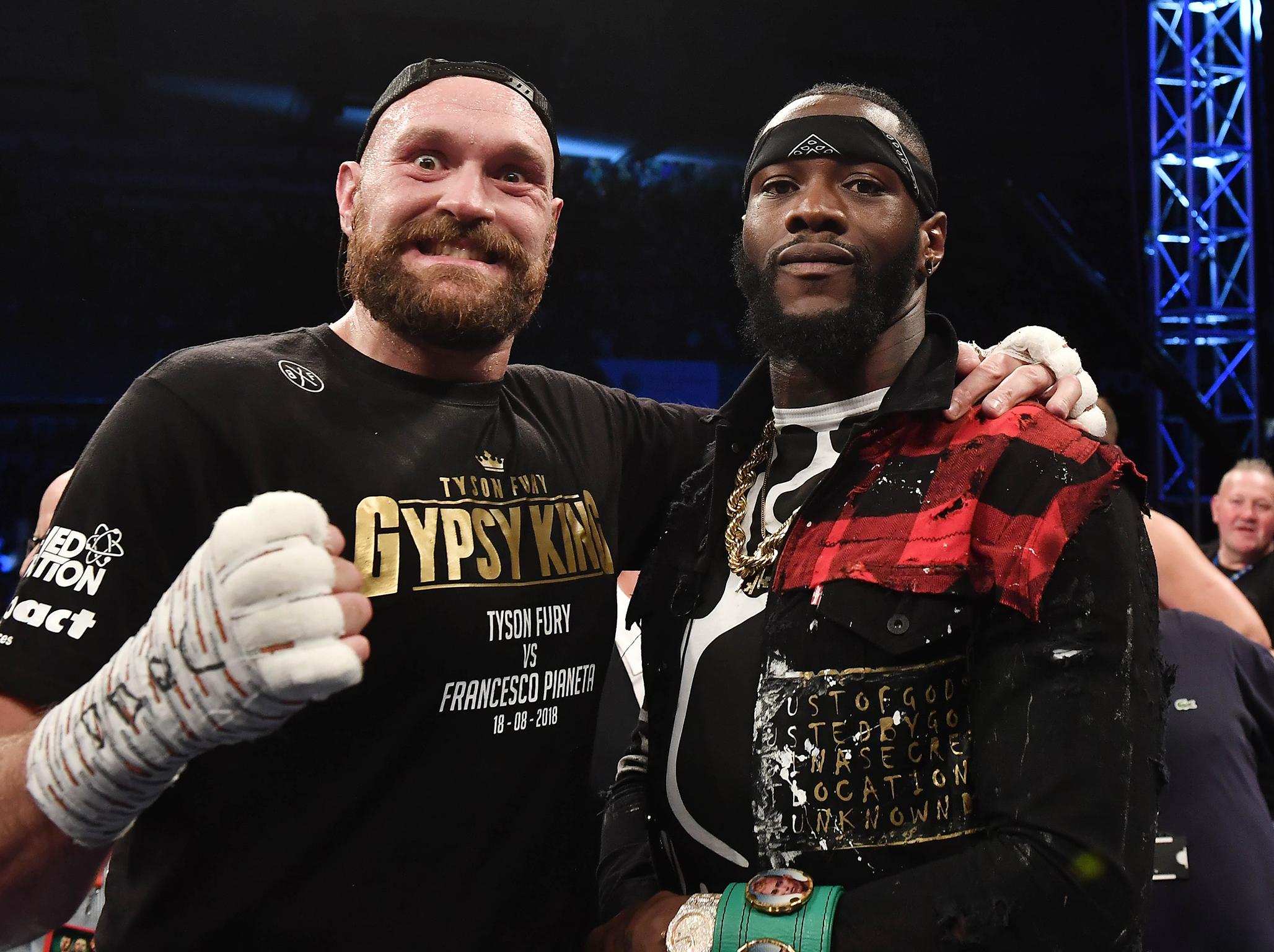 Deontay Wilder height in feet