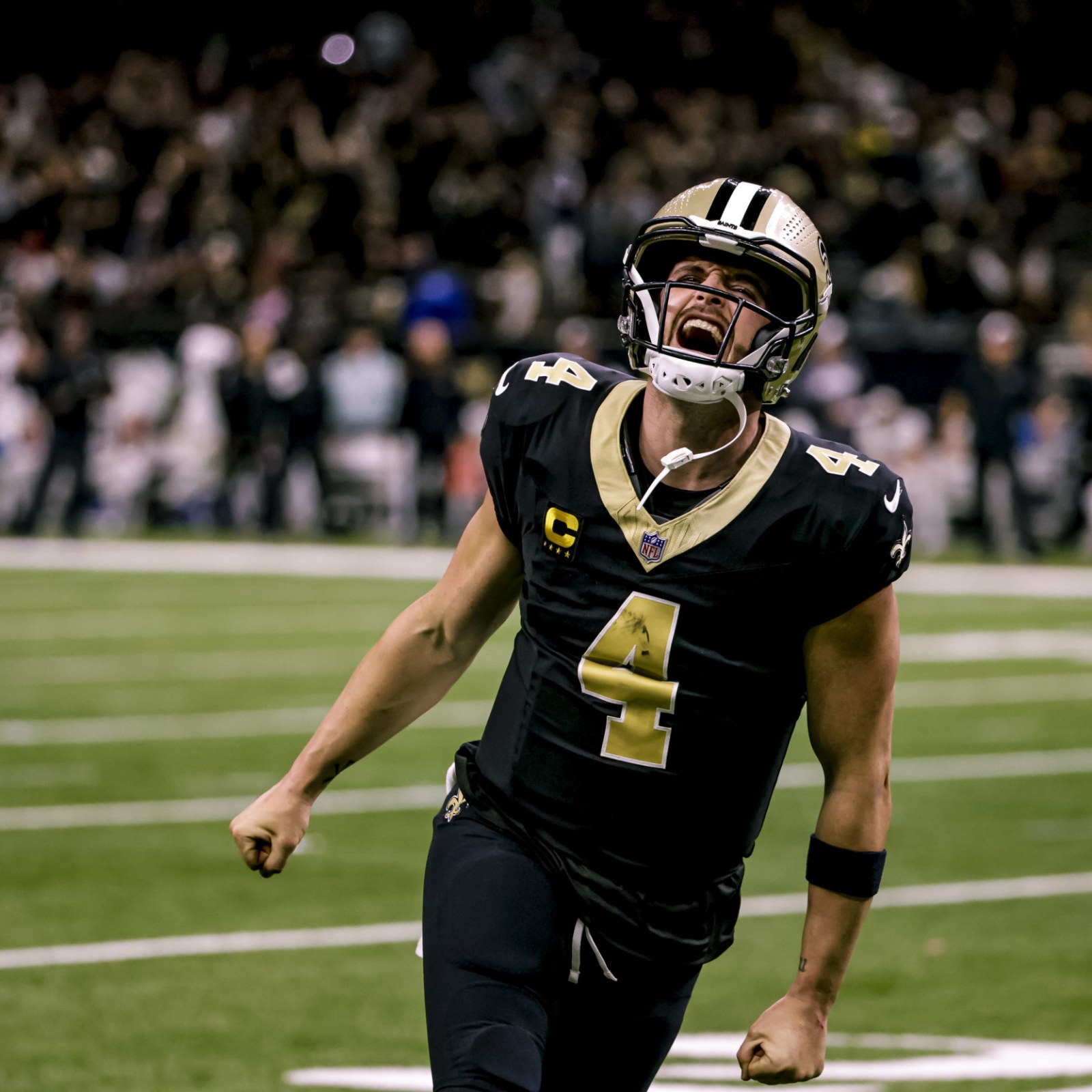 Derek Carr press conference images.