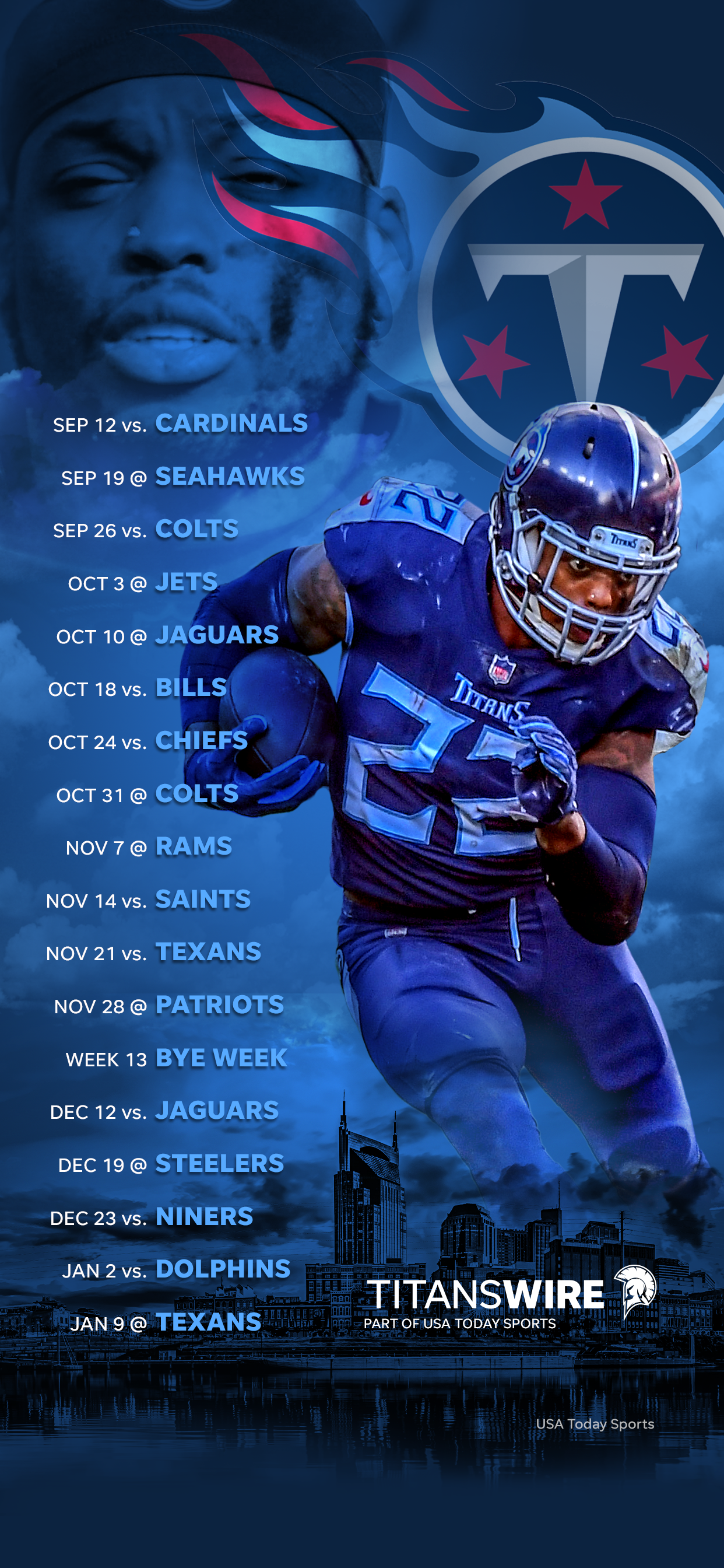 derrick henry tennessee titans wallpaper 0015
