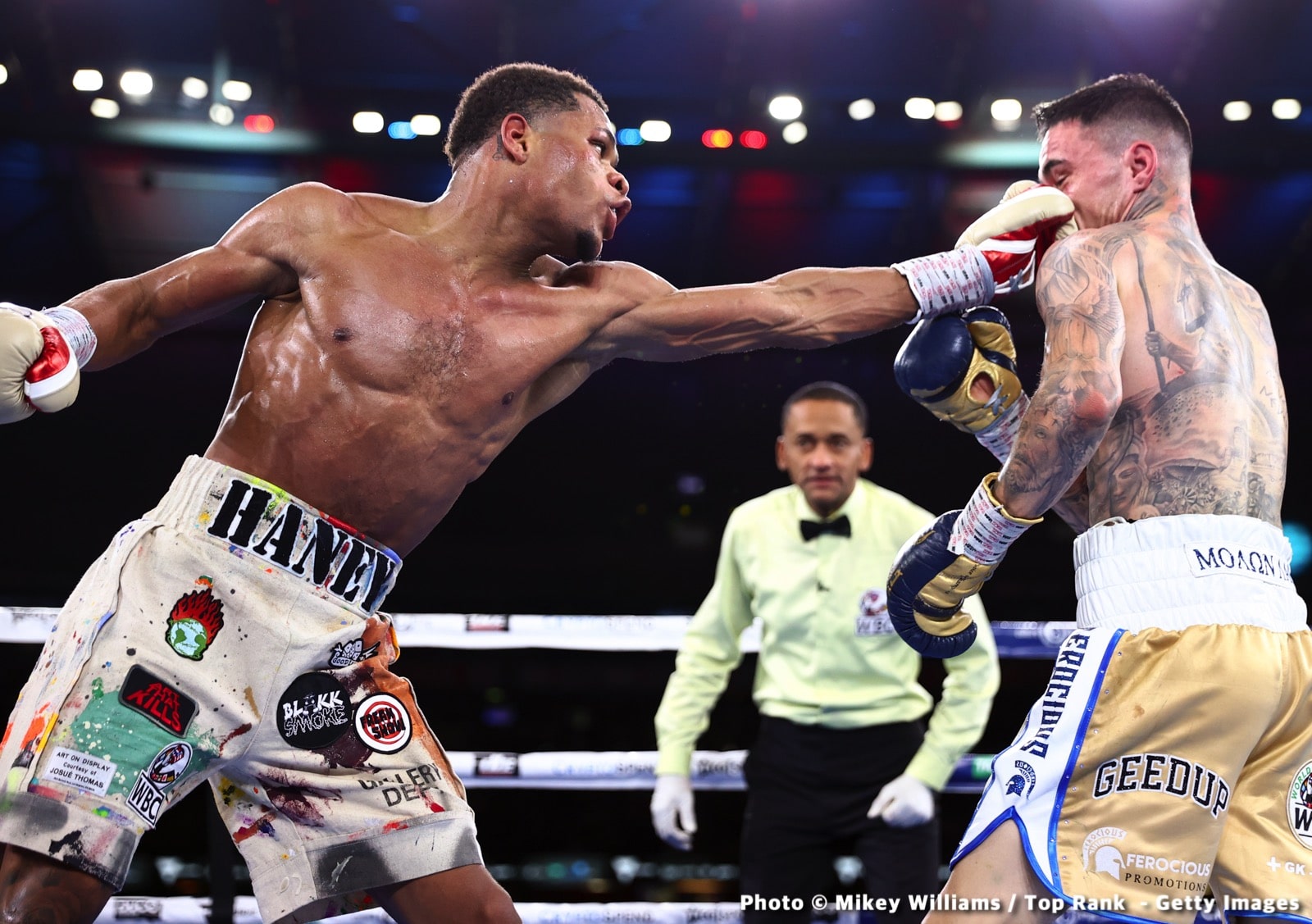 Devin Haney fight card details.