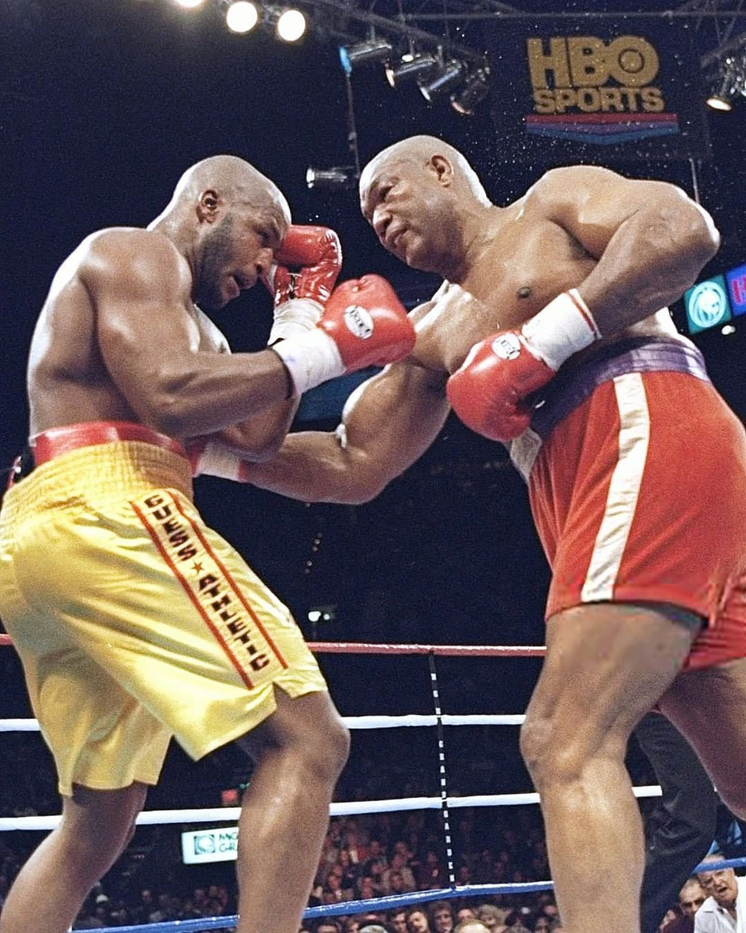did foreman beat moorer 0017