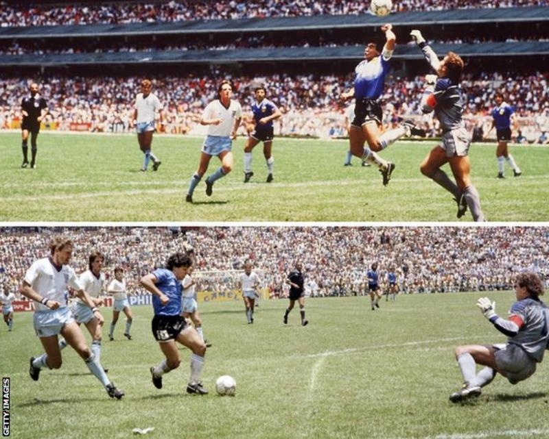 diego maradona hand of god wc 1986 print 0024